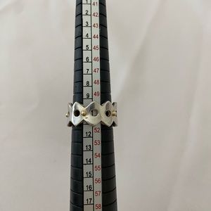 Rare and Retired Two-tone Pandora Ring